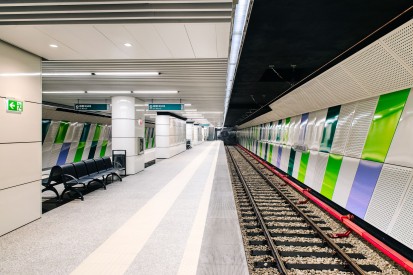 Statie de metrou - Laminorului OMERAS Lucrari referinta