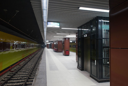 Statie de metrou - Straulesti OMERAS Lucrari referinta