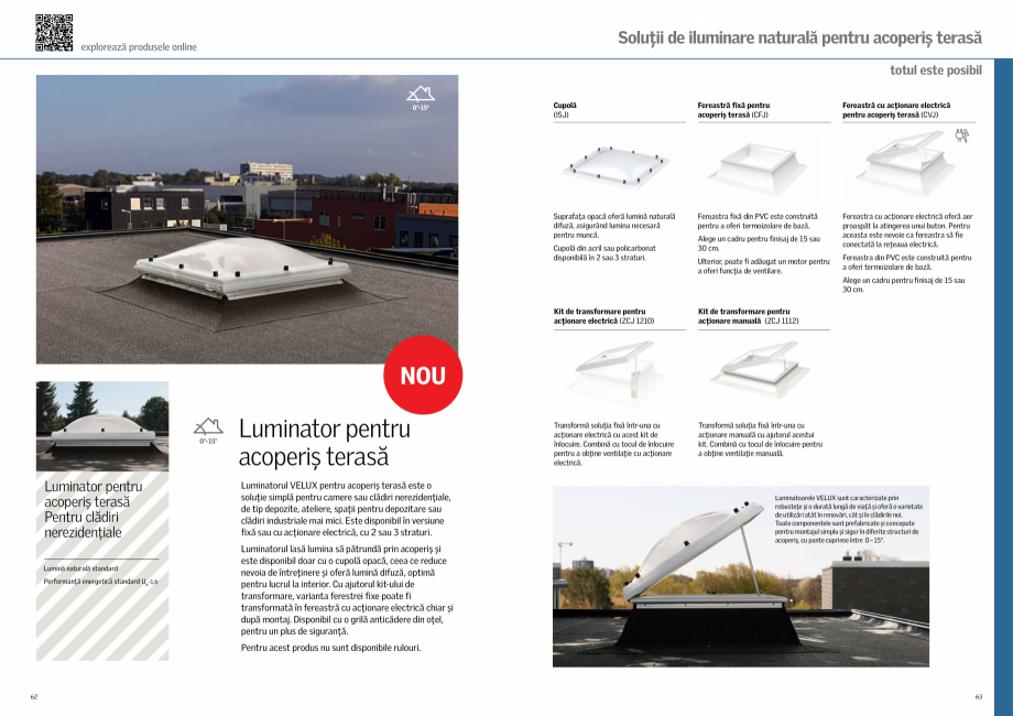 Pagina 32-Solutii VELUX pentru o mansarda inspirata - 2022 VELUX Catalog, brosura Romana port solar...