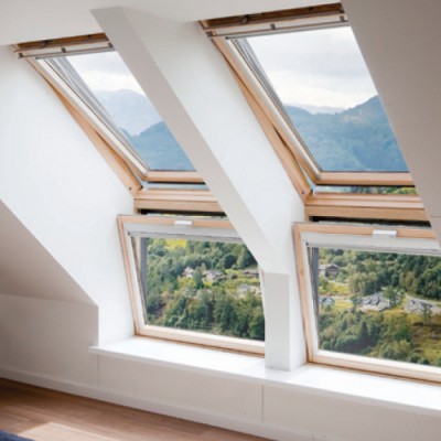 VELUX Fereastra verticala pentru combinatie cu fereastra de mansarda - VELUX VFE Interior - Ferestre de
