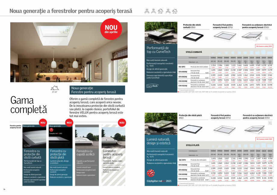 Pagina 9-VELUX - Lista preturi 2022 VELUX Catalog, brosura Romana  x 118 cm

1.718

1.718

2.109

2.109

2...