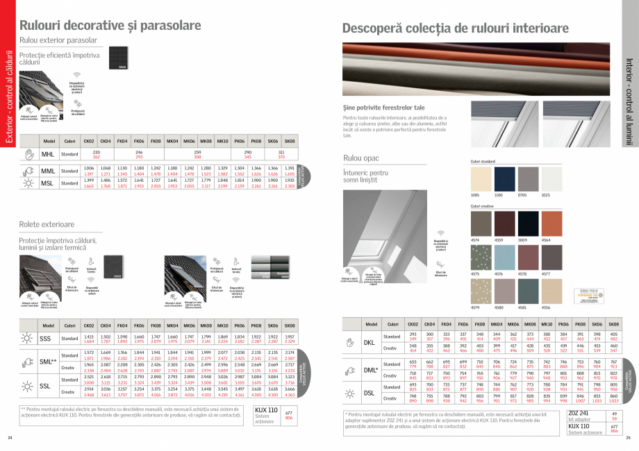 Pagina 13-VELUX - Lista preturi 2022 VELUX Catalog, brosura Romana  cm

2.074

1.986

-

2.337

-

66 x 140 cm...