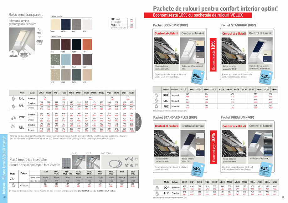 Pagina 16-VELUX - Lista preturi 2022 VELUX Catalog, brosura Romana  EU

975

1.160

VELUX App Control*
Control...