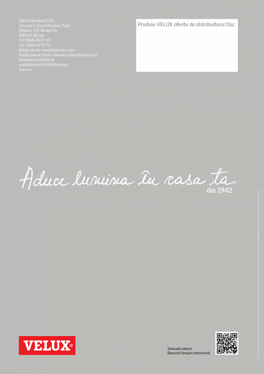 Pagina 19-VELUX - Lista preturi 2022 VELUX Catalog, brosura Romana 51

114 x 140 cm

6.235

6.731

-

-

6.900...