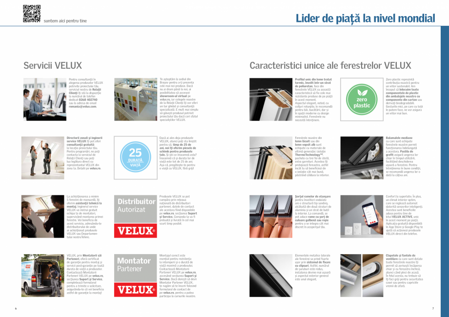 Pagina 4-Solutii VELUX pentru o mansarda inspirata 2022 VELUX Catalog, brosura Romana  acoperiș terasă
64

...
