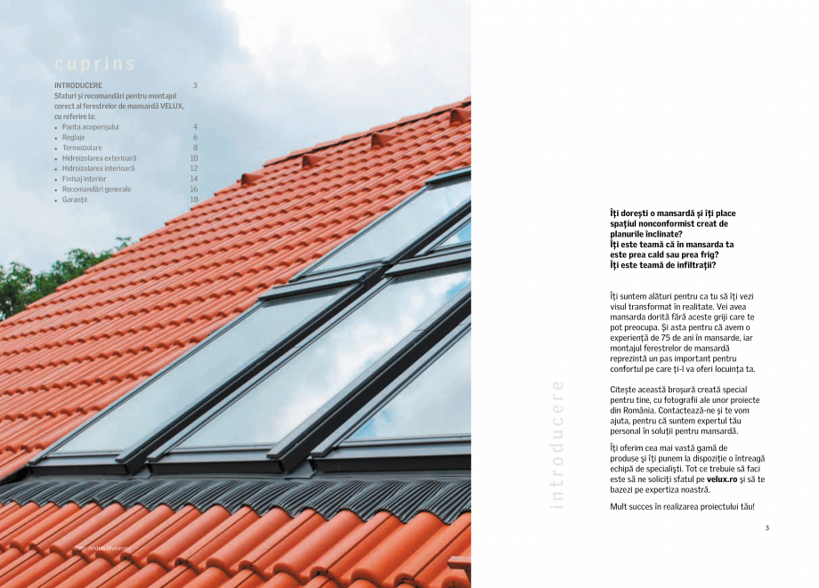 Pagina 2-Sfaturi si recomandari pentru un drum rapid si usor catre mansarda ta luminoasa VELUX Catalog,...