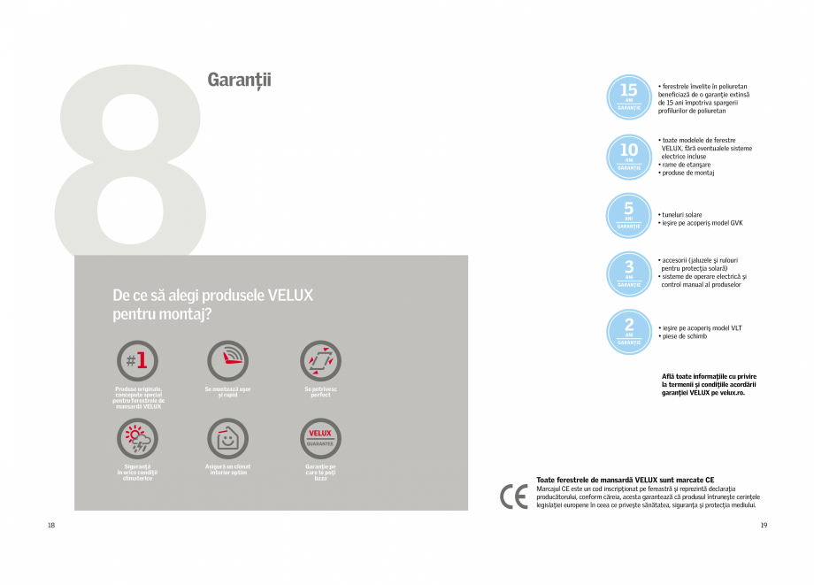 Pagina 10-Sfaturi si recomandari pentru un drum rapid si usor catre mansarda ta luminoasa VELUX Catalog,...