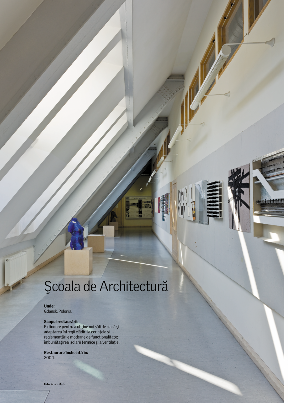 Pagina 4-Revitalizarea cladirilor istorice VELUX Catalog, brosura Romana ria ne-a arătat că trebuie să...