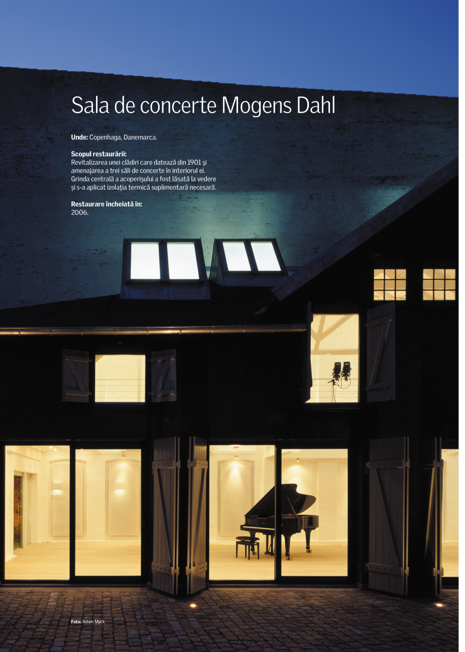 Pagina 8-Revitalizarea cladirilor istorice VELUX Catalog, brosura Romana a şi cafeneaua Zila
Unde:
Budapesta...