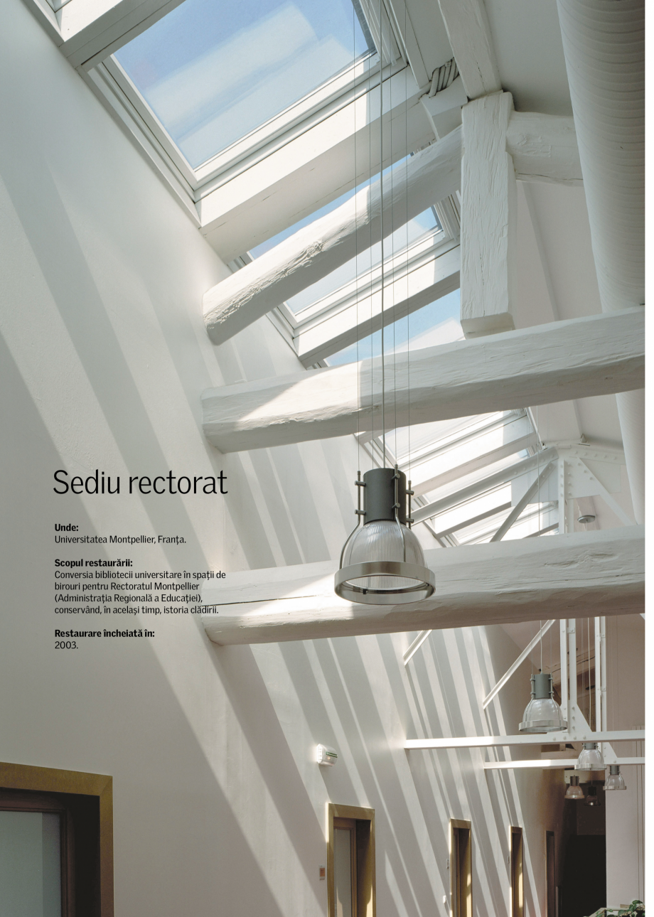 Pagina 20-Revitalizarea cladirilor istorice VELUX Catalog, brosura Romana 