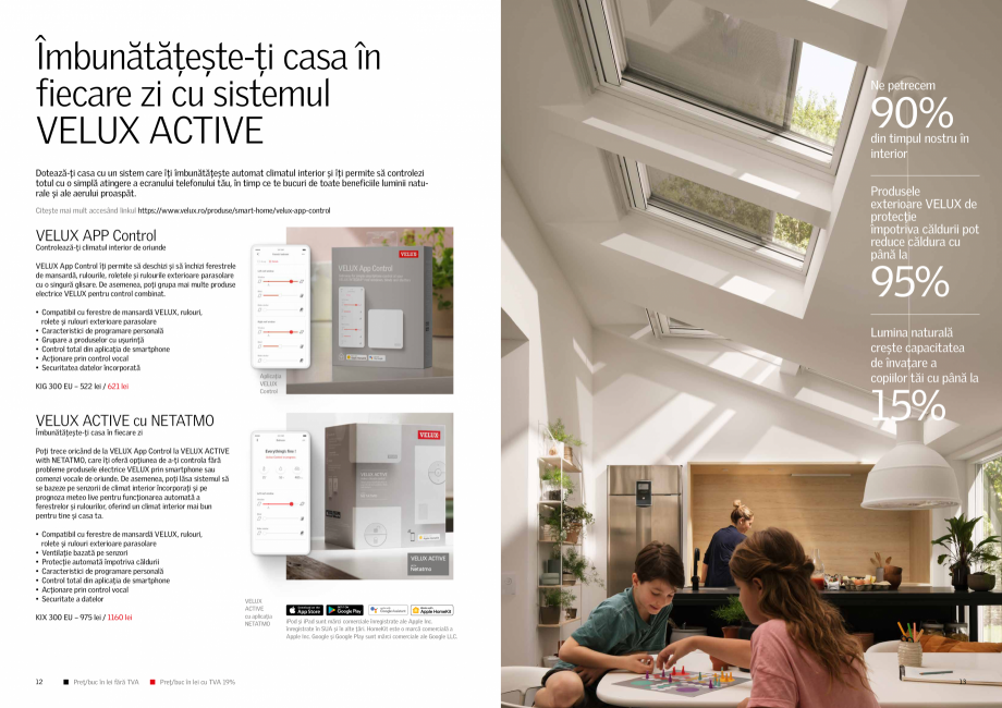 Pagina 7-Rulouri si rolete VELUX 2022 VELUX Catalog, brosura Romana ă
clasică

Aspect complet alb
Rulourile...