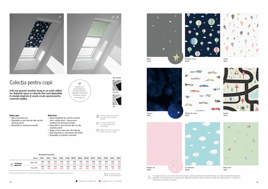 Pagina 18-Rulouri si rolete VELUX 2022 VELUX Catalog, brosura Romana 
Rulou exterior parasolar MHL +
Rulou...