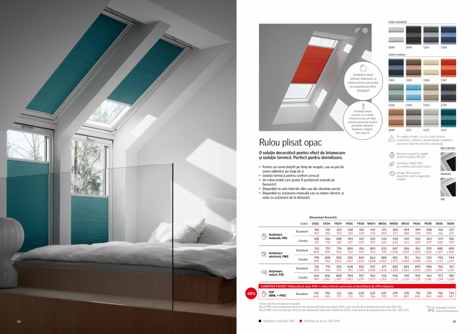 Pagina 20-Rulouri si rolete VELUX 2022 VELUX Catalog, brosura Romana ndard

2.521
3.000

2.618
3.115

2.715
3....