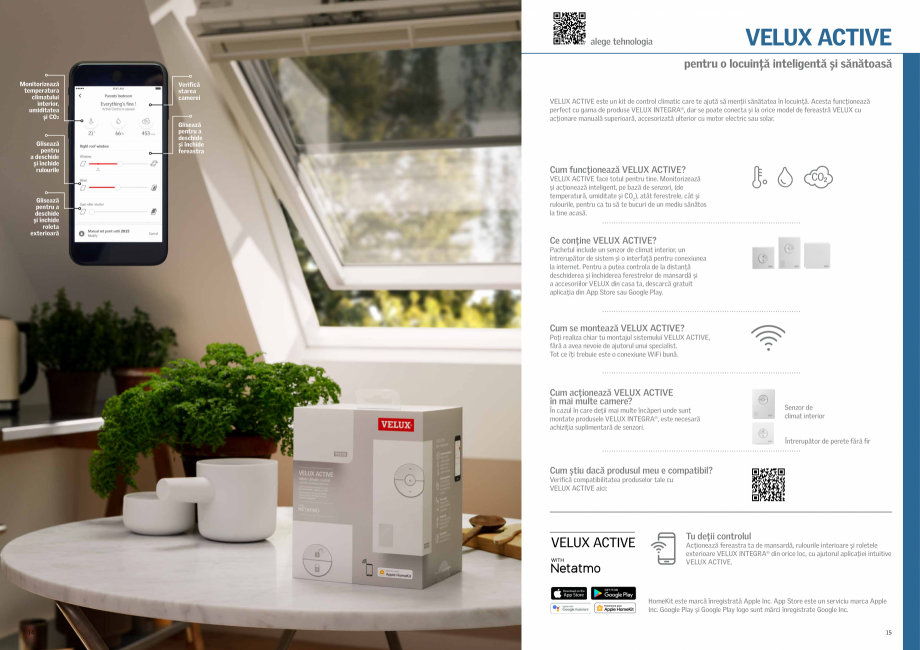 Pagina 8-Solutii VELUX pentru o mansarda inspirata - 2022 VELUX Catalog, brosura Romana montaj și
servicii...