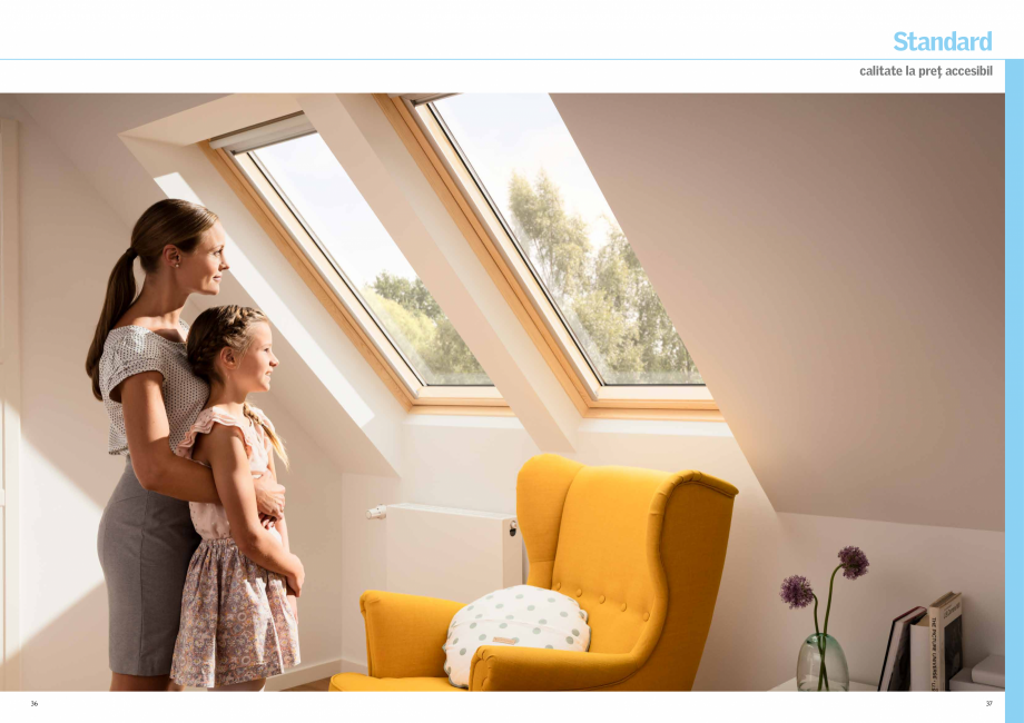 Pagina 19-Solutii VELUX pentru o mansarda inspirata - 2022 VELUX Catalog, brosura Romana ară de senzori.
...