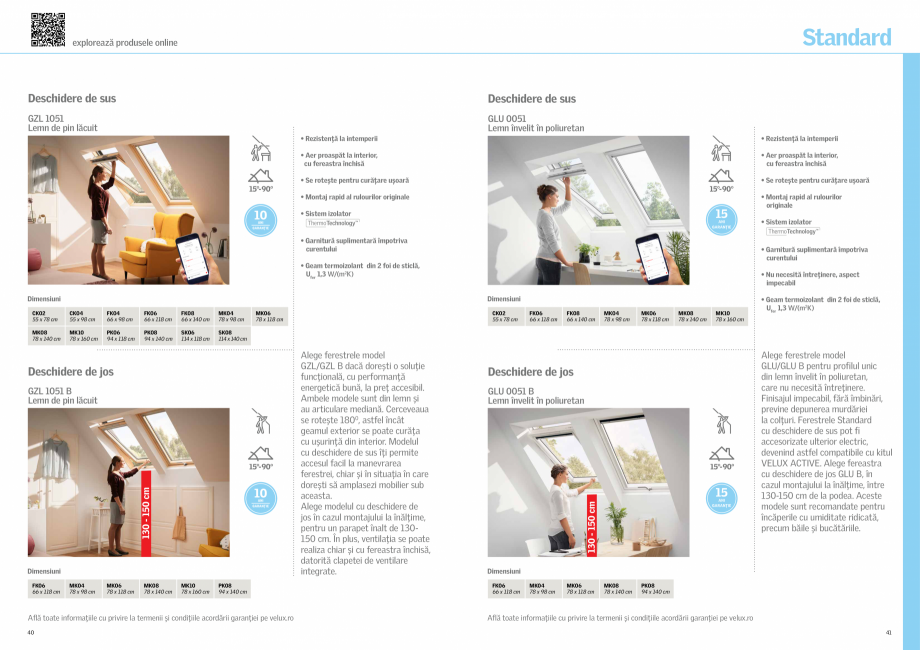 Pagina 21-Solutii VELUX pentru o mansarda inspirata - 2022 VELUX Catalog, brosura Romana , nivelurile de CO2...