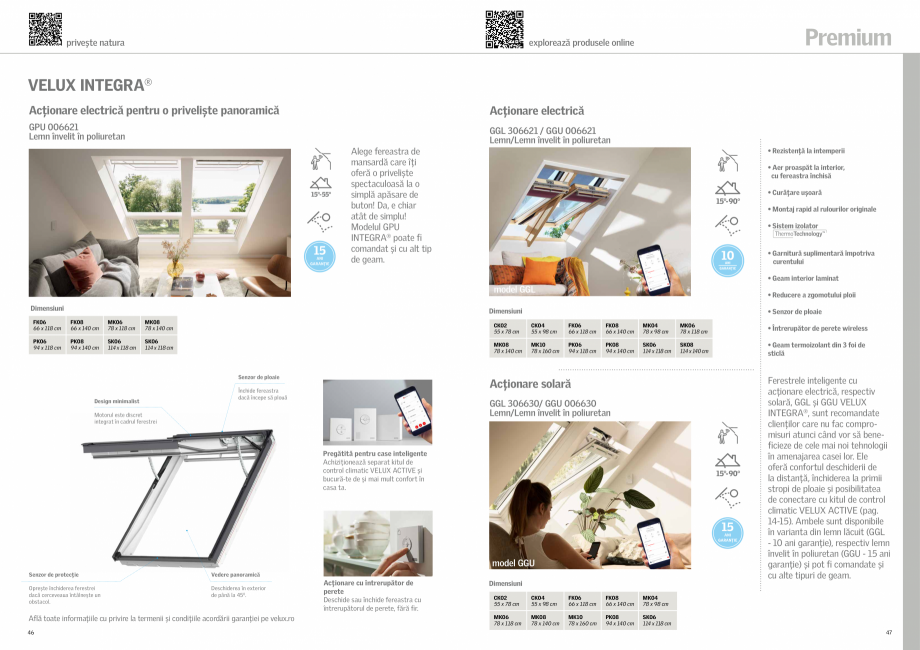 Pagina 24-Solutii VELUX pentru o mansarda inspirata - 2022 VELUX Catalog, brosura Romana ru un parapet de...