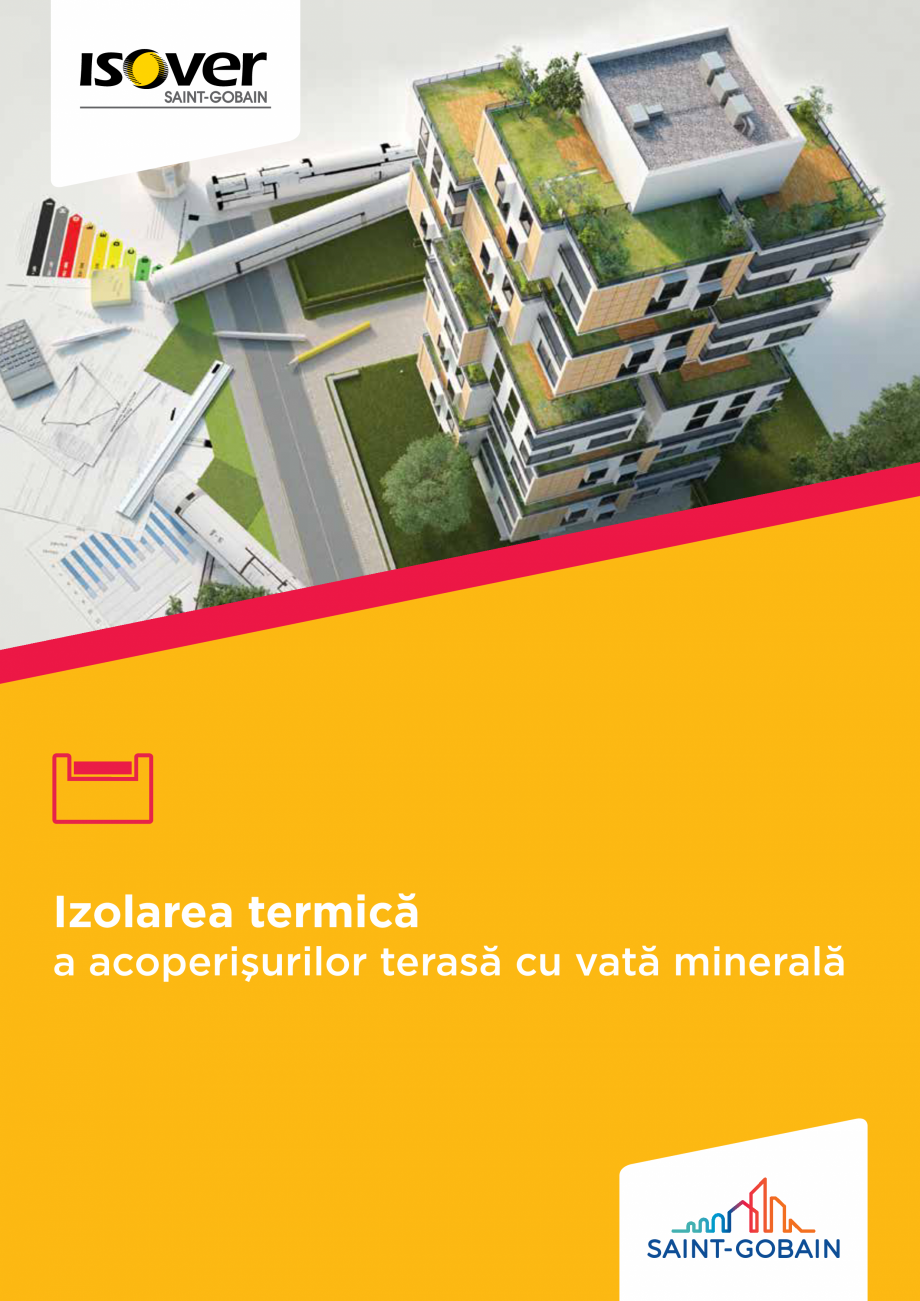 Pagina 1-Izolarea termica a acoperisurilor terasa cu vata minerala  Catalog, brosura Romana Izolarea termică...