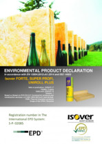 Declaratie de mediu pentru vata de sticla ISOVER