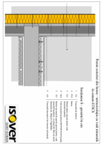 Perete exterior din beton - sistem ETICS ISOVER