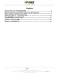 Declaratie de performanta pentru vata minerala bazaltica  ISOVER - TF PROFI , PROFI FASSADE