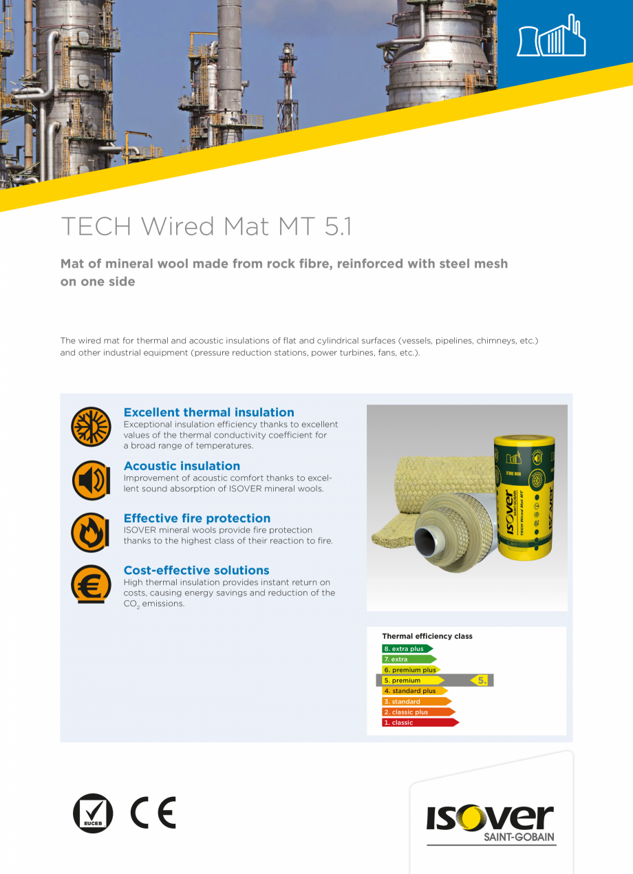 Pagina 1-Saltele din vata minerala bazaltica cusute cu sarma zincata de otel, pe plasa rabit  ISOVER TECH...