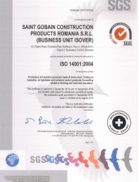 Certificat ISO 14001