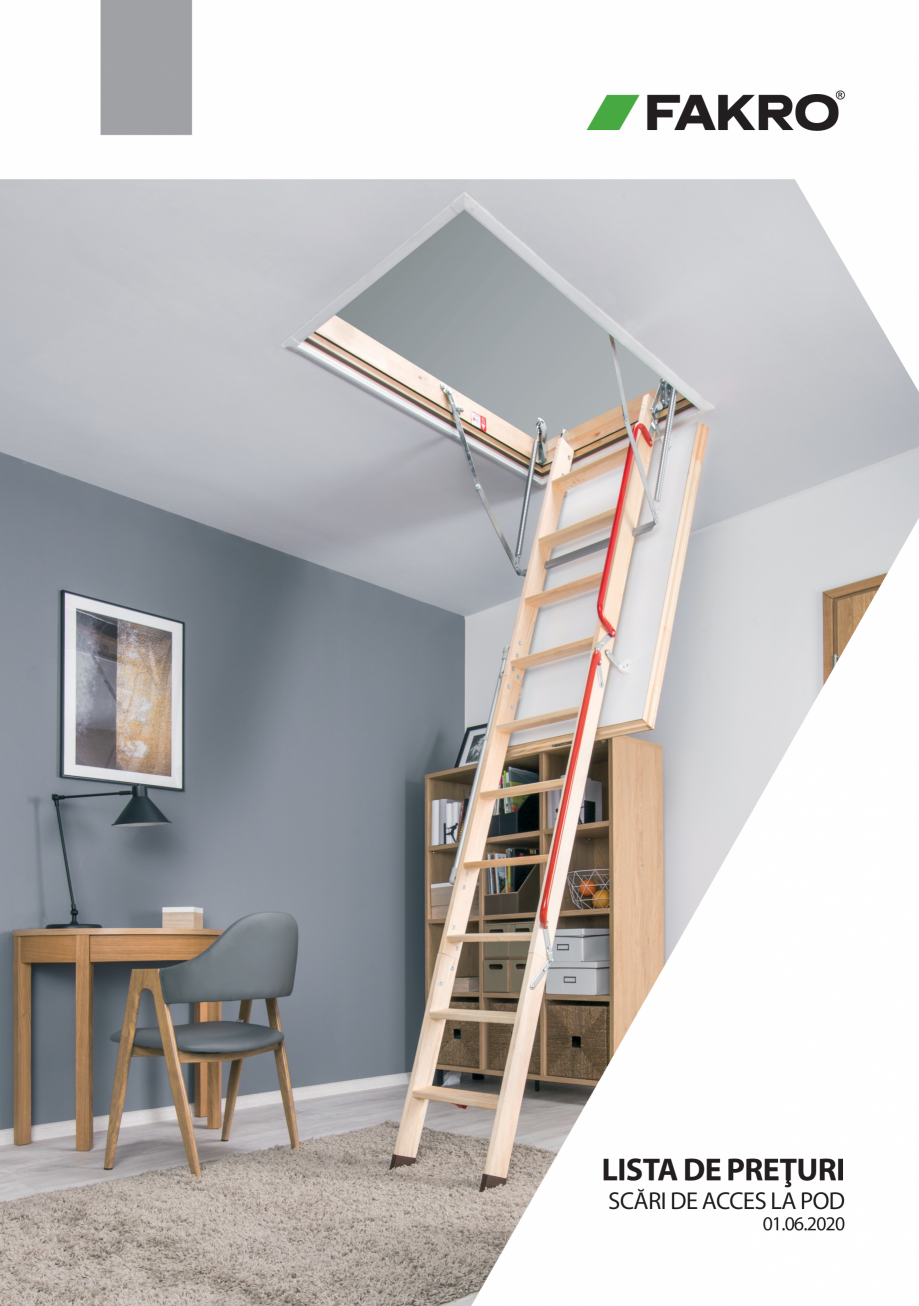 Pagina 1-Lista de preturi scari de acces la pod FAKRO LWF 45, LTK Energy, LWL Lux, LWZ Plus, LWK Komfort, LWS...