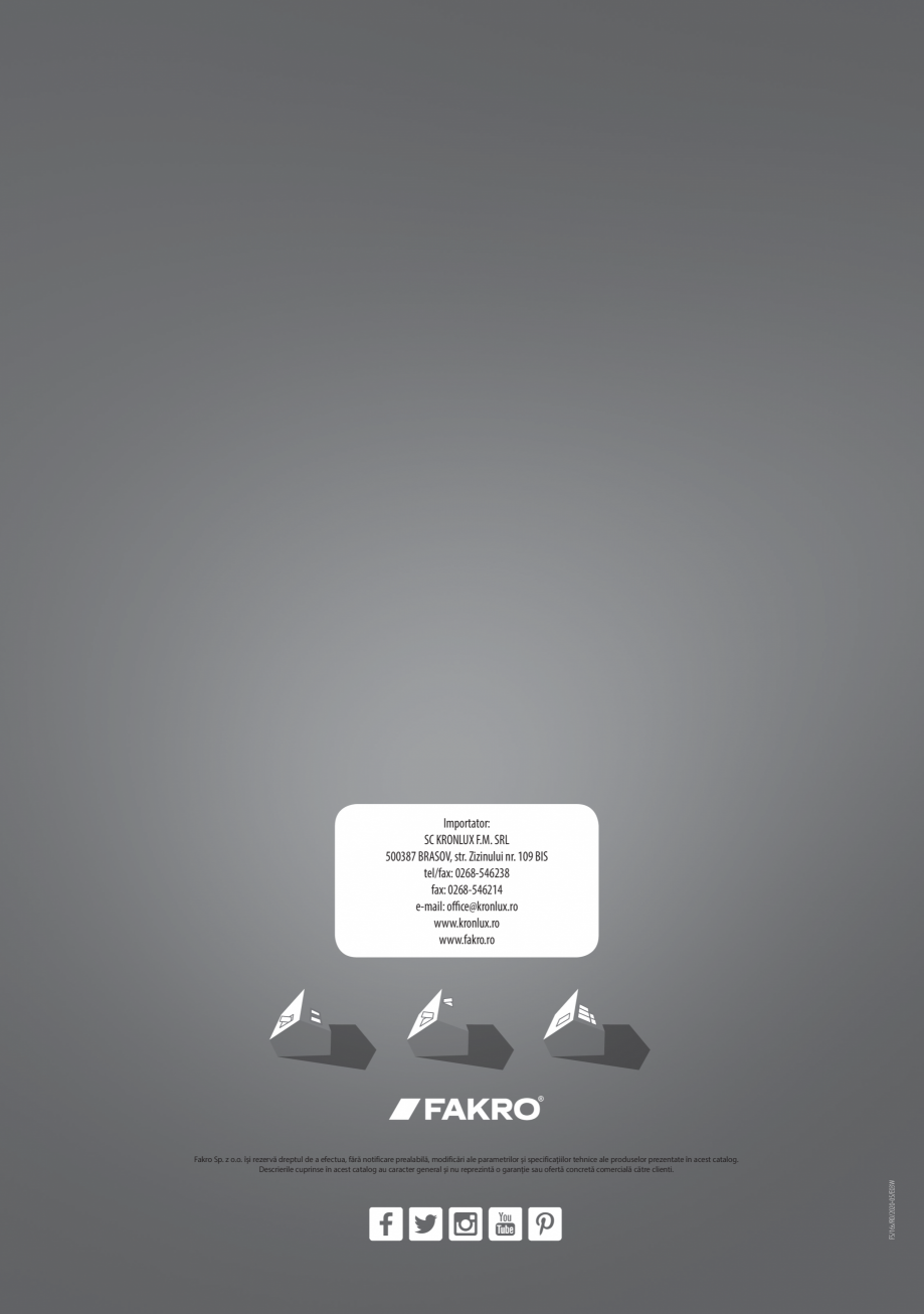 Pagina 16-Lista de preturi scari de acces la pod FAKRO LWF 45, LTK Energy, LWL Lux, LWZ Plus, LWK Komfort, LWS...