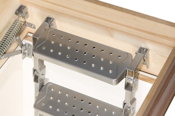 FAKRO Scara modulara metalica LML Lux - Scari modulare pliabile din lemn pentru acces la pod