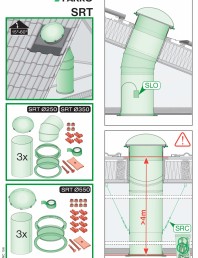 Instructiuni montaj pentru tunele de lumina - diametre 250,350,550 mm
