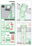 Instructiuni montaj pentru tunele de lumina - diametre 250,350,550 mm FAKRO - SRT