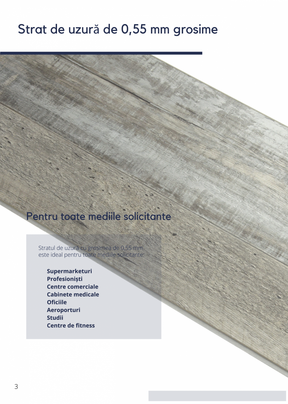 Pagina 6-Pardoseli SPC pentru spatii comerciale si rezidentiale Econfloor Catalog, brosura Romana 