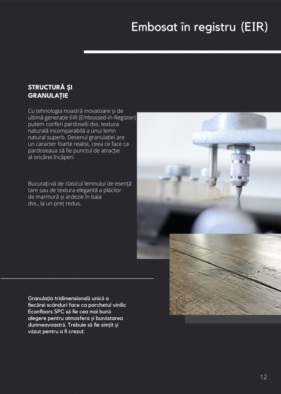 Pagina 15-Pardoseli SPC pentru spatii comerciale si rezidentiale Econfloor Catalog, brosura Romana 