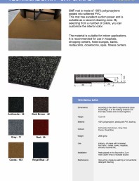 Stergatoare profesionale din polipropilena