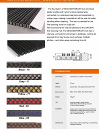 Stergatoare profesionale cu perii din nylon 