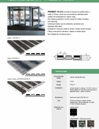 Stergatoare profesionale din profile din aluminiu
