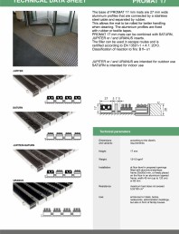 Stergatoare profesionale din profile din aluminiu