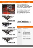 Stergatoare profesionale din profile din aluminiu PROMAT - 41 WIDE