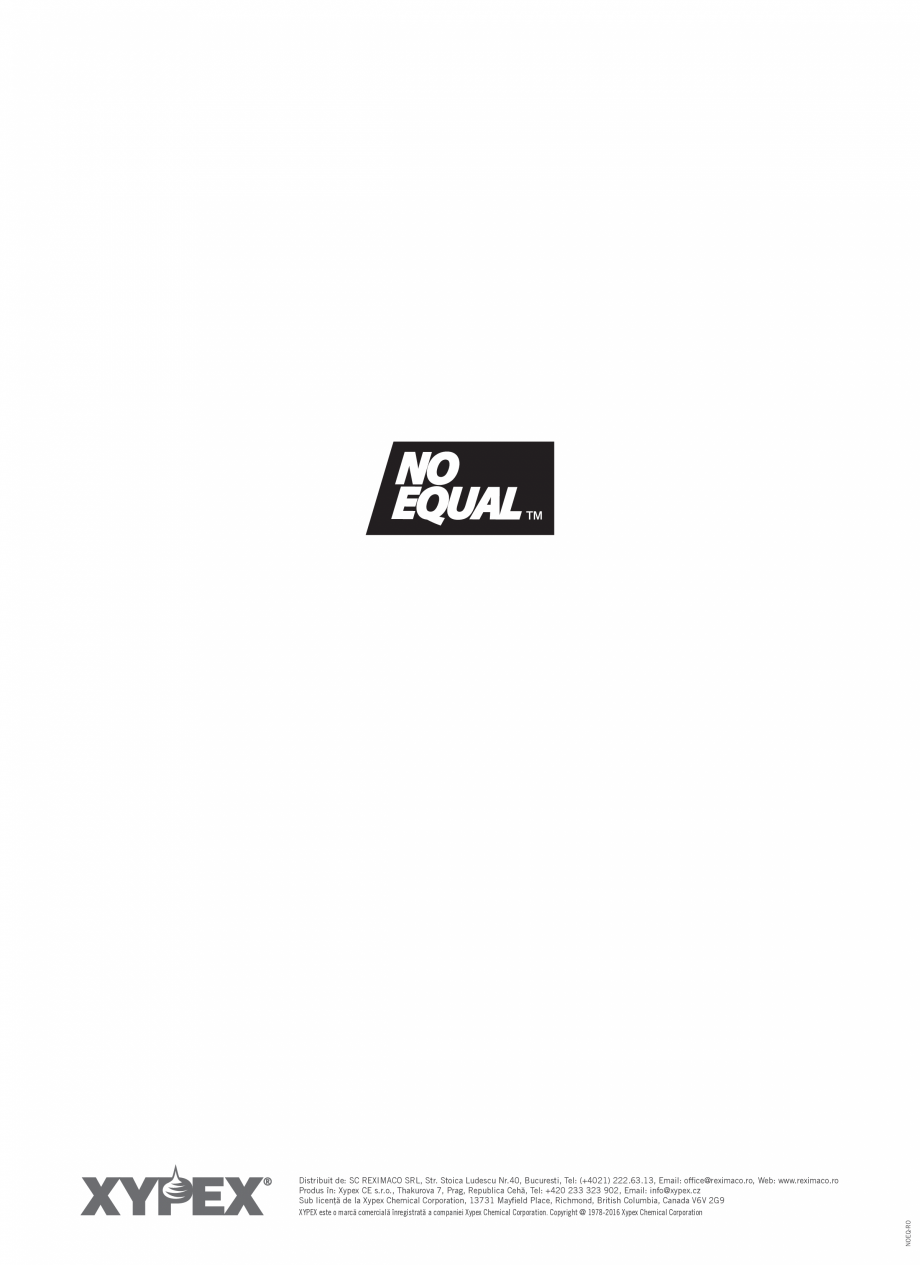 Pagina 12-Tehnologia de impermeabilizare prin cristalizare - XYPEX XYPEX Catalog, brosura Romana inile produse...