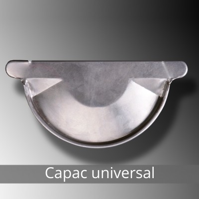 NOVATIK 3. Capac universal - Jgheaburi si burlane semirotunde, rectangulare pentru sisteme pluviale NOVATIK