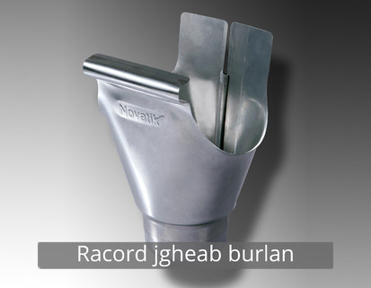 12. Racord jgheab burlan RONDA Componente sistem pluvial (TITAN - ZINC)