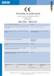 Declaratie de performanta DELTA - REFLEX