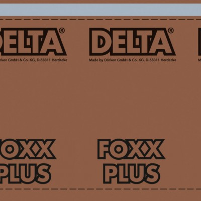 DELTA Detalii folie anticondens Delta Foxx Plus - Folie anticondens pentru toate sistemele de acoperisuri DELTA