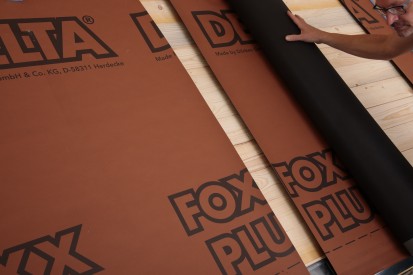 Folie anticondens Delta Foxx Plus - vedere de aproape FOXX, FOXX PLUS Folie anticondens impermeabila