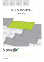 Ghid montaj țigle metalice în panouri mici - Novatik METAL NOVATIK | METAL