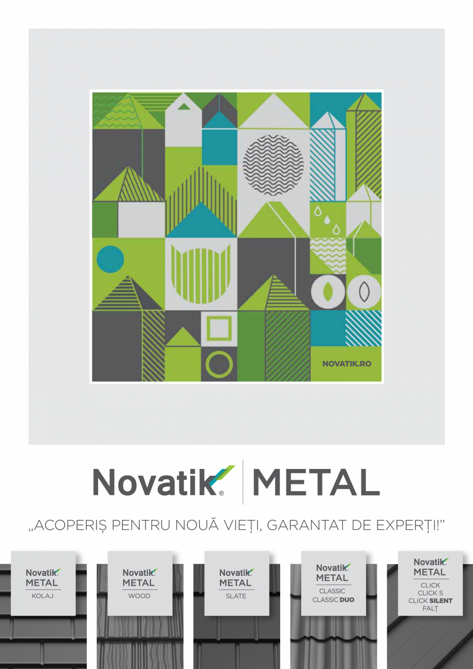 Pagina 1-Acoperis pentru nouă vieți, garantat de experți - NOVATIK METAL  NOVATIK | METAL KOLAJ, CLASSIC, ...