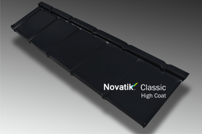 Profil Novatik Slate - Black 9005 HIGH COAT SLATE Paletar pentru tigla metalica