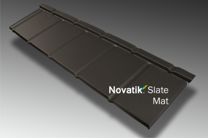 Novatik Slate - Black MAT SLATE Paletar pentru tigla metalica