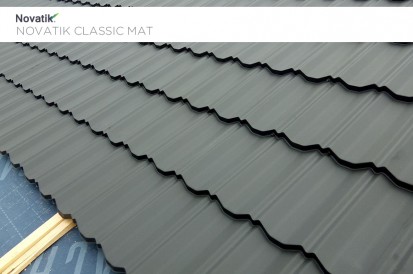 Profil Novatik Classic Mat - detalii CLASSIC, WOOD, SLATE Tigle metalice